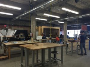 Maker's Edge workspace