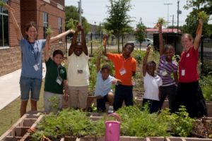 school garden